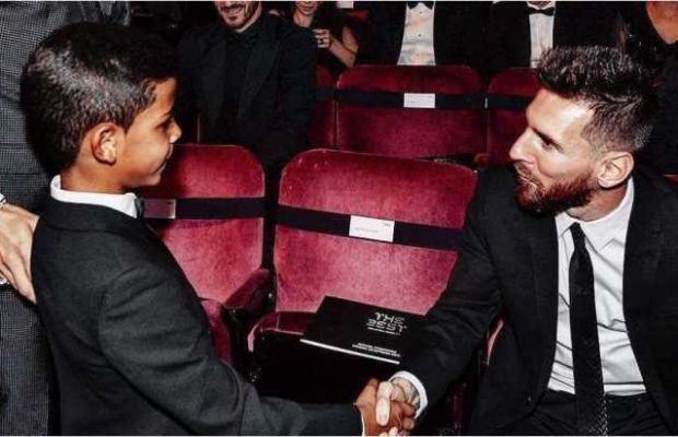 Putra Cristiano Ronaldo Pilih Messi Ketimbang Ayahnya