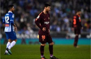 Barcelona Alami Kekalahan Pertama Usai Messi Gagal Eksekusi Penalti