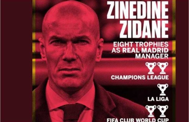 Los Blancos Rayakan Pencapaian Zinedine Zidane