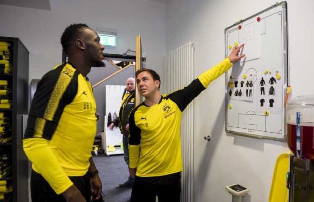 Pelatih Borussia Dortmund Minta Usain Bolt Perbanyak Berlatih