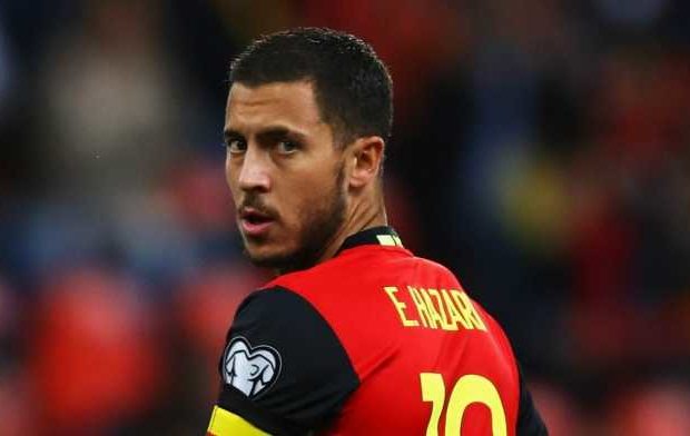 Pelatih Timnas Belgia Tak Akan Posisikan Hazard Sebagai False Nine