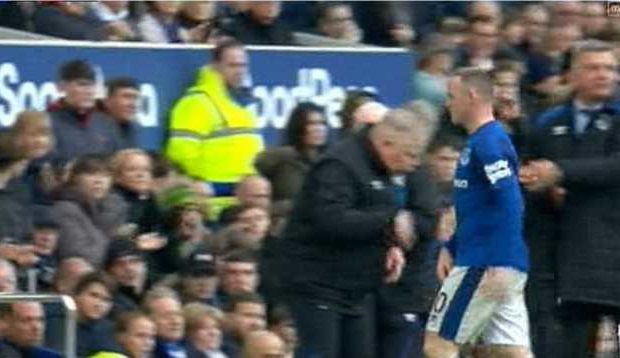 Pelatih Everton Tegaskan Kemarahan Wayne Rooney Tak Buat Dirinya Gentar