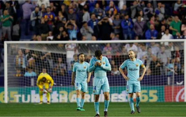 Levante Sukses Berikan Barcelona Kekalahan Perdananya Musim Ini