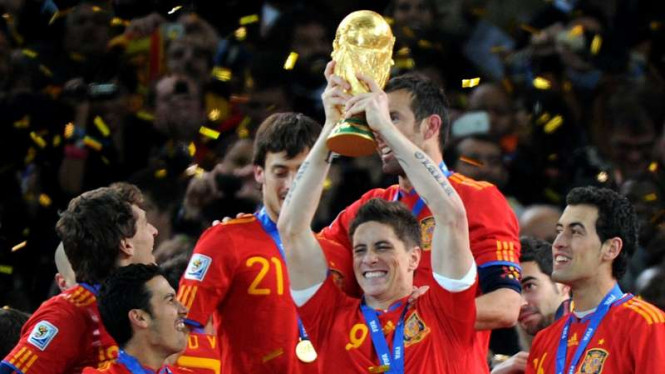 Ambisi Spanyol Pulangkan Kembali Gelar Piala Dunia