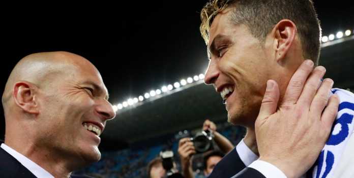 Dilatih Zinedine Zidane Jadi Kebanggaan Tersendiri Untuk Cristiano Ronaldo