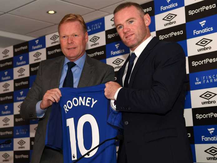 Everton Buka Pintu Gerbang Kepergian Wayne Rooney