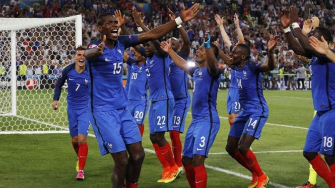Timnas Prancis Usung Asa Tinggi di Piala Dunia 2018