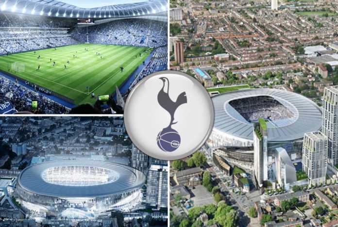 Inilah Wajah Baru Stadion Resmi Milik Tottenham Hotspur Kangbola