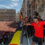Skuat Timnas Belgia Disambut Seperti Juara Oleh Masyarakatnya