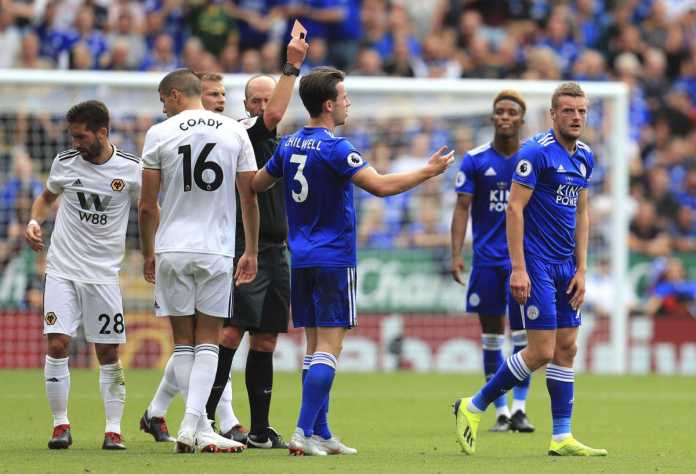 Tanggapan Pelatih Leicester City Soal Kartu Merah Jamie Vardy
