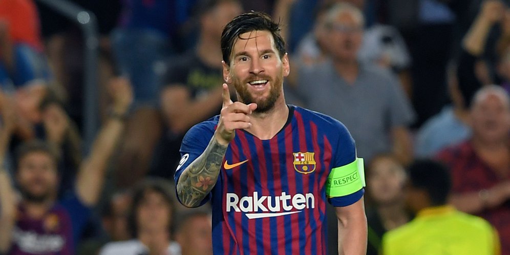 Hattrick Lionel Messi Buatnya Selangkah di Depan Cristiano Ronaldo