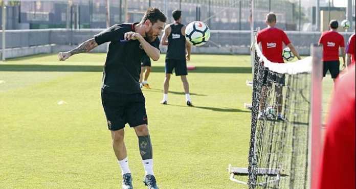 Lionel Messi Tetap Berlatih di Camp Nou Selama Jeda Internasional