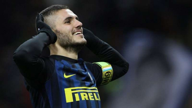 Gol Mauro Icardi yang Selamatkan Inter di Laga Derby