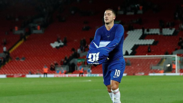 Hazard Sebut Tidak Akan Tinggalkan Chelsea