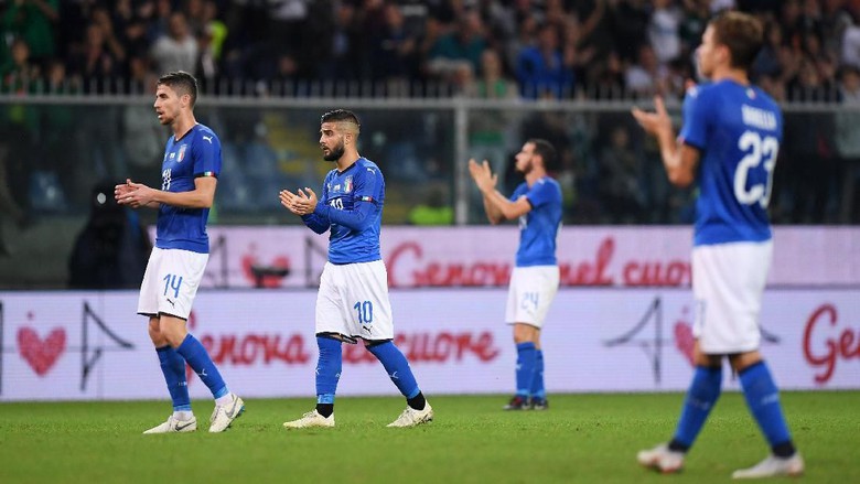 Italia Kembali Gagal Meraih Kemenangan