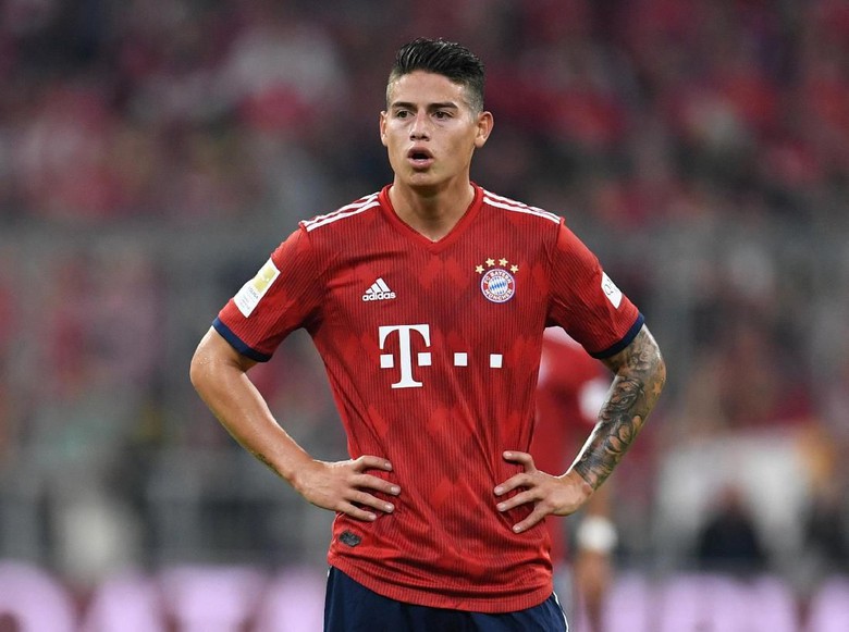 James Rodriguez Ancam Akan Tinggalkan Bayern Munchen