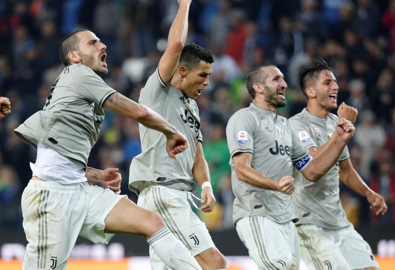 Juventus Raih Kemenangan 10 Kali Berturut Turut