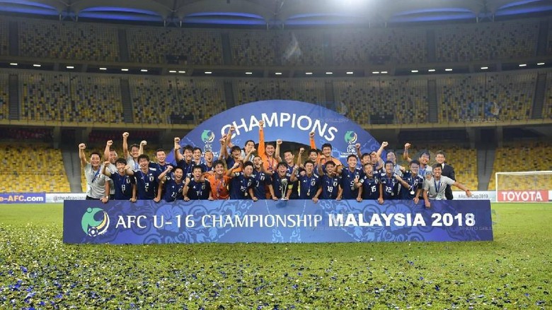 Kalahkan Tajikistan Jepang Menjadi Juara Piala Asia U16 2018