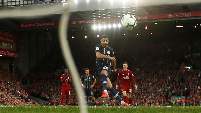 Lawan Liverpool Mahrez Gagal Eksekusi Penalti Man City