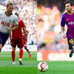 Tottenham Vs Barcelona Adu Ketajaman Kane Dengan Messi
