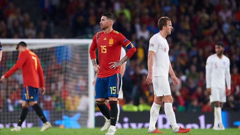 Usai Dikalahkan Inggris Spanyol Mengukir Sejumlah Catatan Negatif