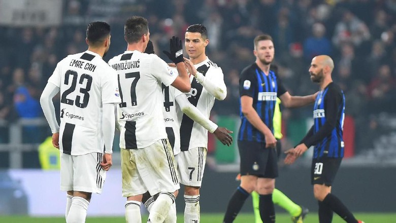 Juventus Menang Tipis Lawan Inter Milan