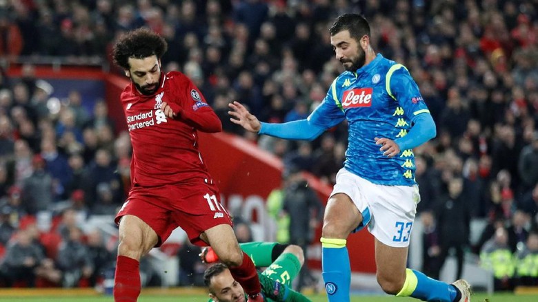 Liverpool Lolos 16 Besar Usai Kalahkan Napoli