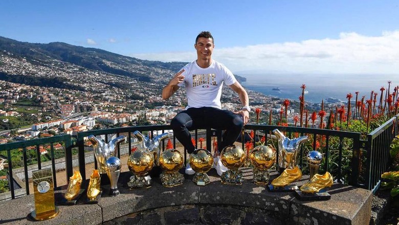 Ronaldo Sudah Kenyang Penghargaan Ballon D Or