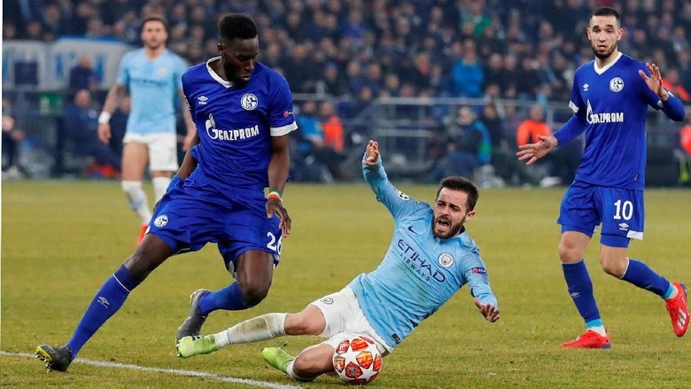 Manchester City Menang di Kandang Schalke dengan Dramatis