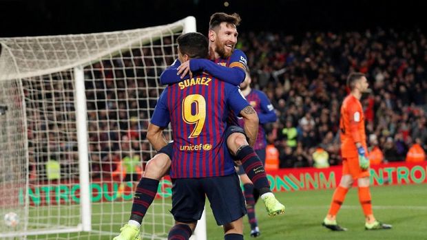 Penalti Messi Mengantarkan Barcelona Kalahkan Valladolid