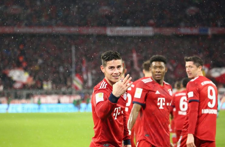 James Tetap Konsentrasi Setelah Mencetak Hattrick Pertama Bersama Bayern