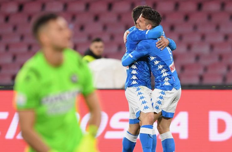 Keberhasilan Napoli Kalahkan Udinese Diwarnai dengan Drama Banyak Gol