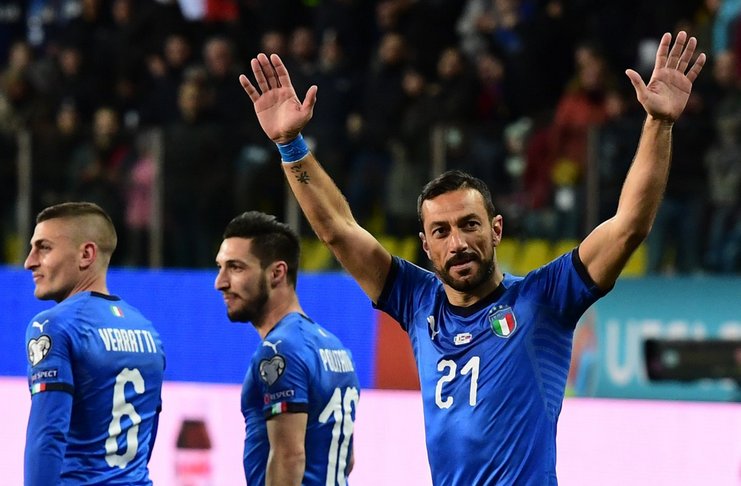 Komentar Quagliarella Tentang Rekornya dengan Italia