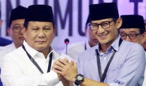 Sandiaga Tidak Bersama Prabowo Jumpa Pers Kemenangan Karena Kecapekan